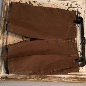 Women Coco Brown Docker Shorts.